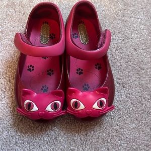 Mini Melissa cat shoes
